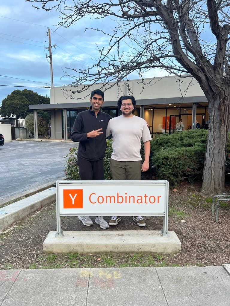 Verbiflow founders Kashyab Ambarani and Rishi Mahadevan