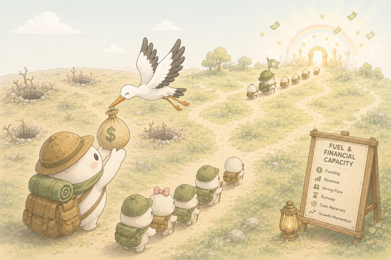 Mochi following funding and financial capacity signals