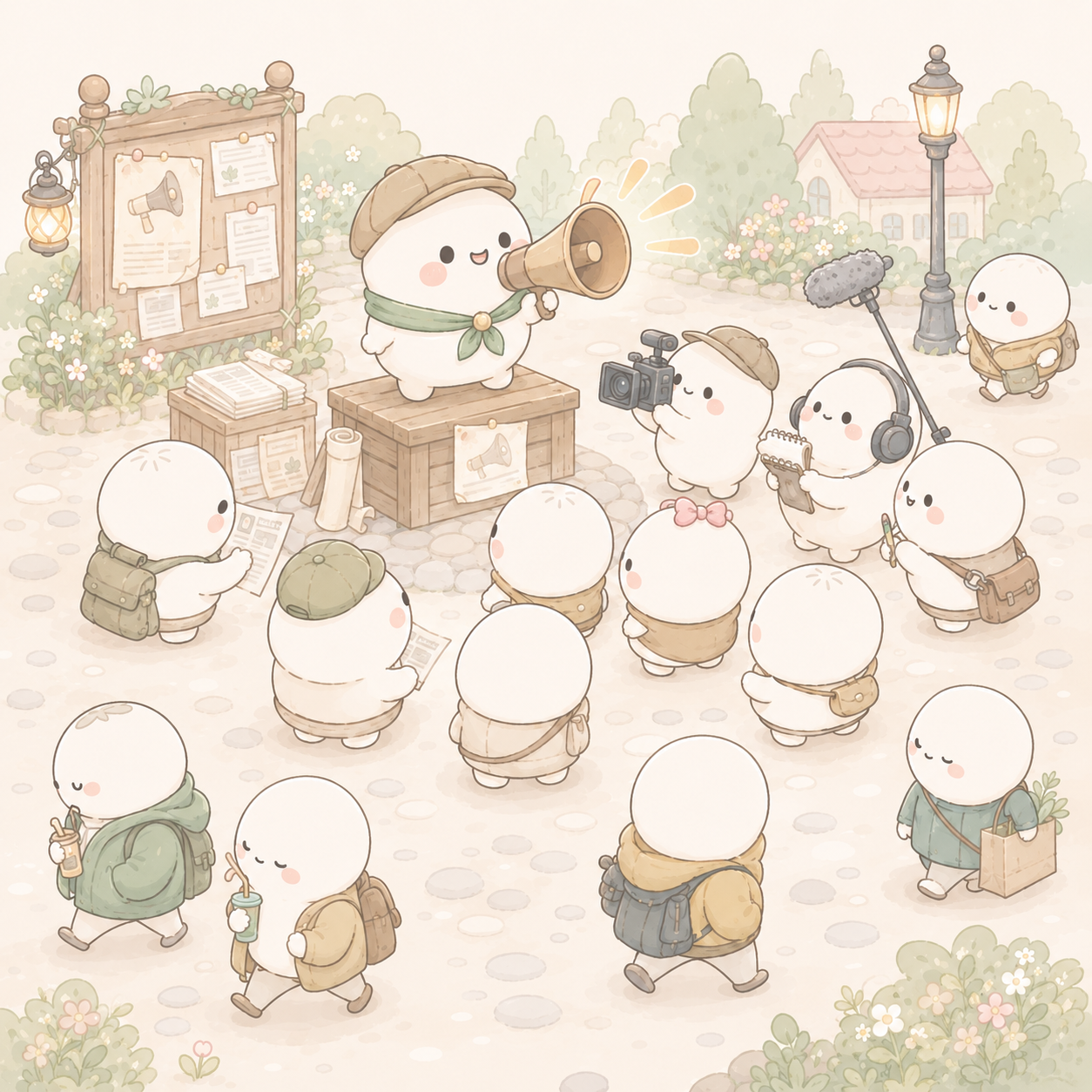 Mochi broadcasting public signals to the market