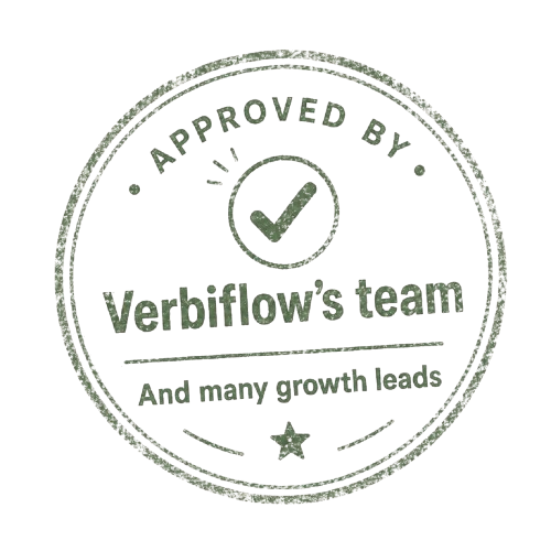 Approved by Verbiflow's team